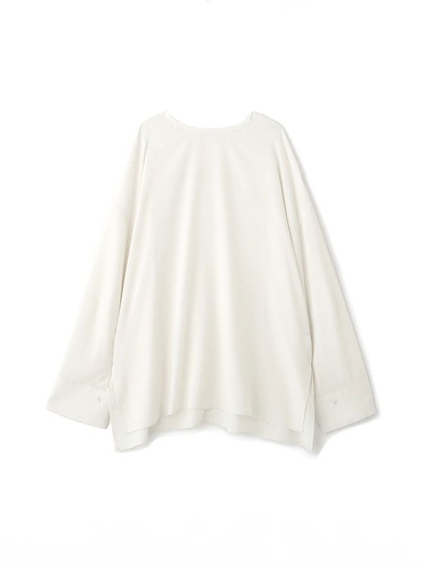 クルーネックオーバーサイズプルオーバー (OFF WHITE)