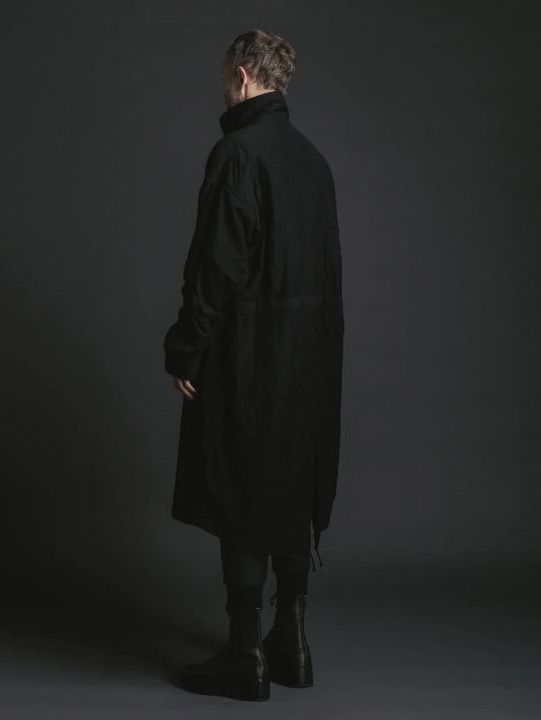 ウールリネン コート - wool linen coat
