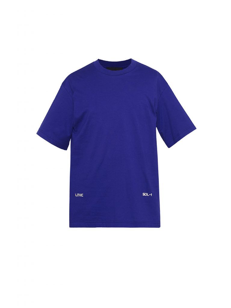 バックプリントTシャツ - METHOLOGY GRAPHIC T-SHIRT BLUE