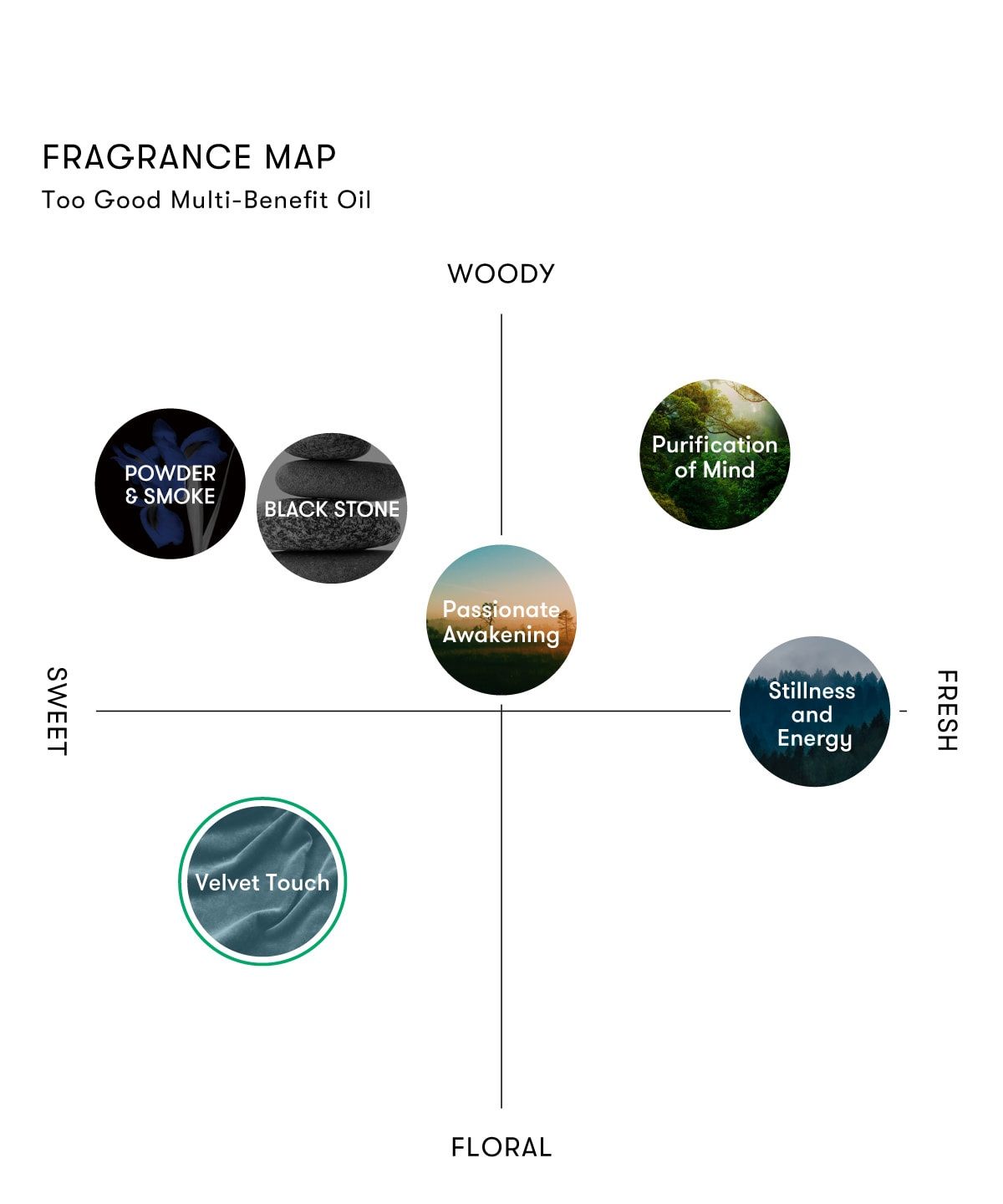 トゥーグッド マルチベネフィットオイル / Velvet Touch 温かく心地よい余韻 (50ml) 内田理央コラボ