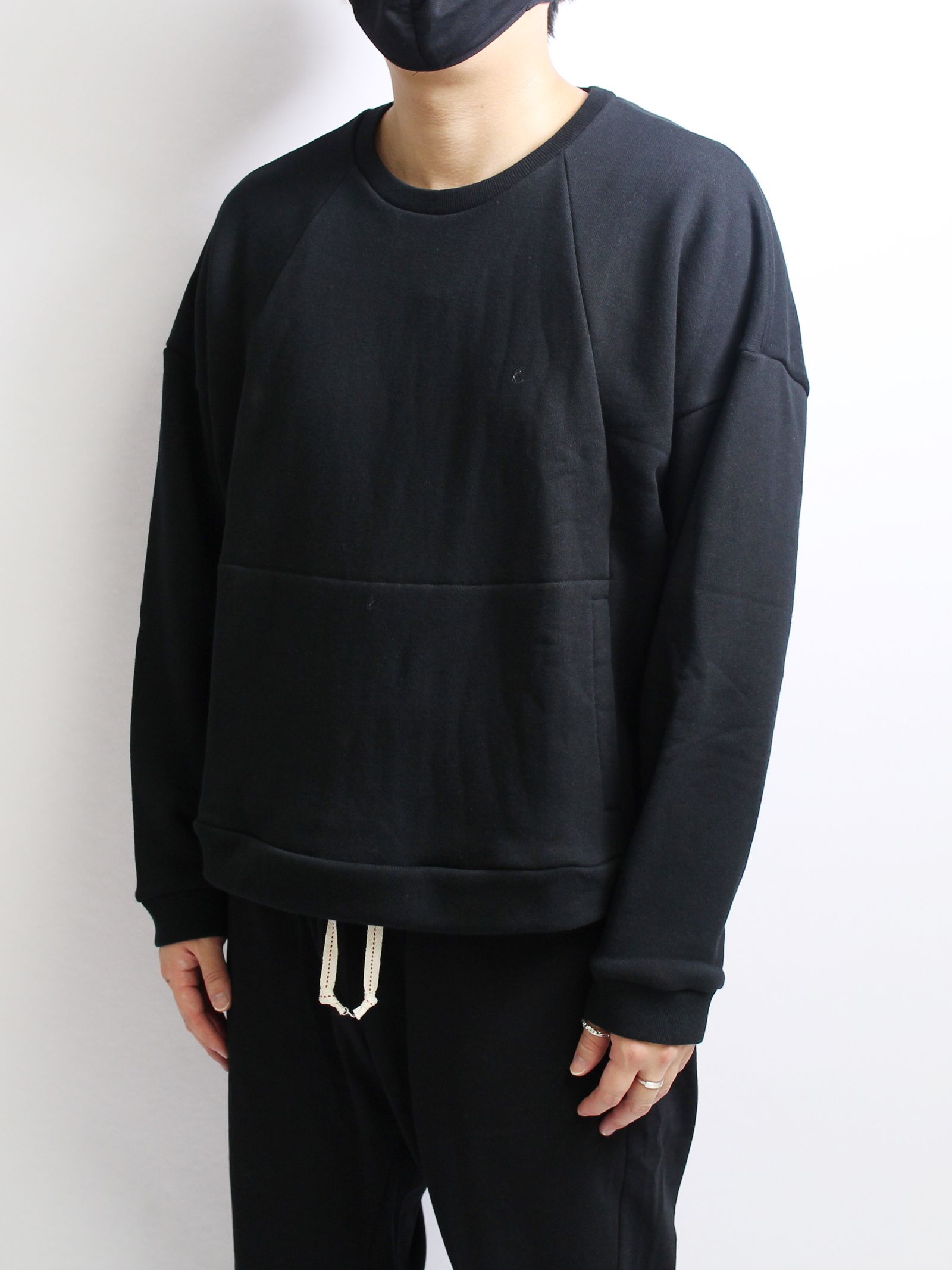 プルオーバースウェット - C02T-BLACK