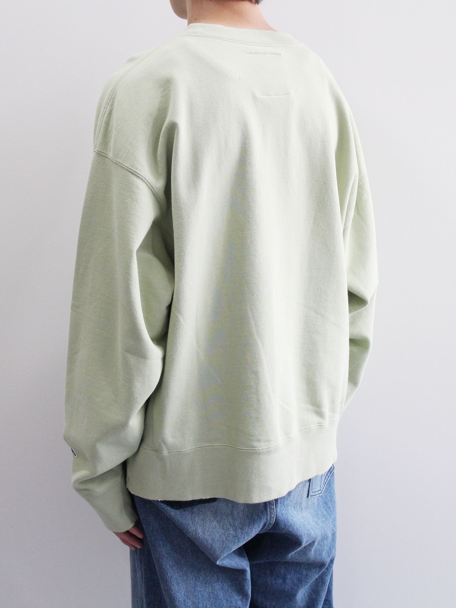 ディストレストプルオーバー - Distressed Pullover - GREEN