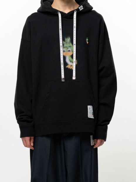 レオン プリント フーディー - Leon Printed Hoodie (BLACK)
