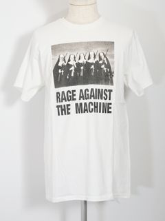 RATM コラボTシャツ - RATM L/S NUS WITH GUNS 1997 - WHITE