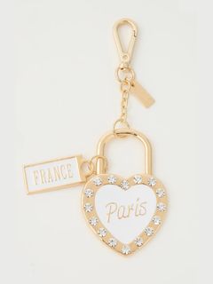 キーチャーム ハートパドロック | VQ HEART PADLOCK (GOLD)