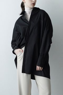 オーバーシャツ  - C OVER SHIRT - BLACK