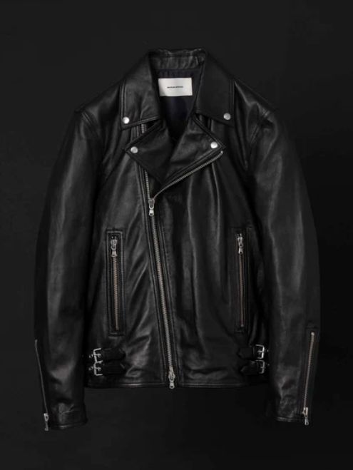 シープレザー ダブルライダース ジャケット - Dress-Fit Sheep Leather Double Rider Jacket