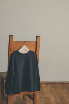 FRUIT OF THE LOOM×CLANE KIDS SWEAT CHARCOAL GRAY
