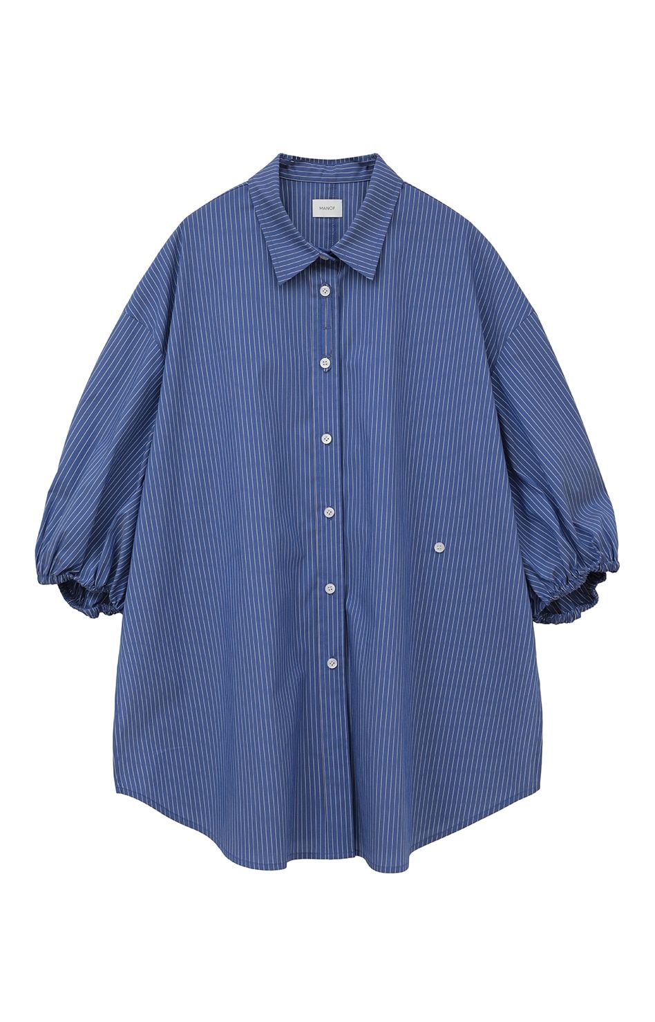 MANOF - バルーンスリーブシャツ - BALOON SLEEVE SHIRT - STRIPE | ADDICT WEB SHOP