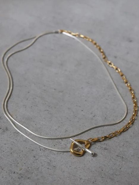 未使用品◇TEN. テン.◇カンダマントネックレス SV◇巾着袋付 TEN. - カンダマントネックレス SV シルバー シンプル デザイン