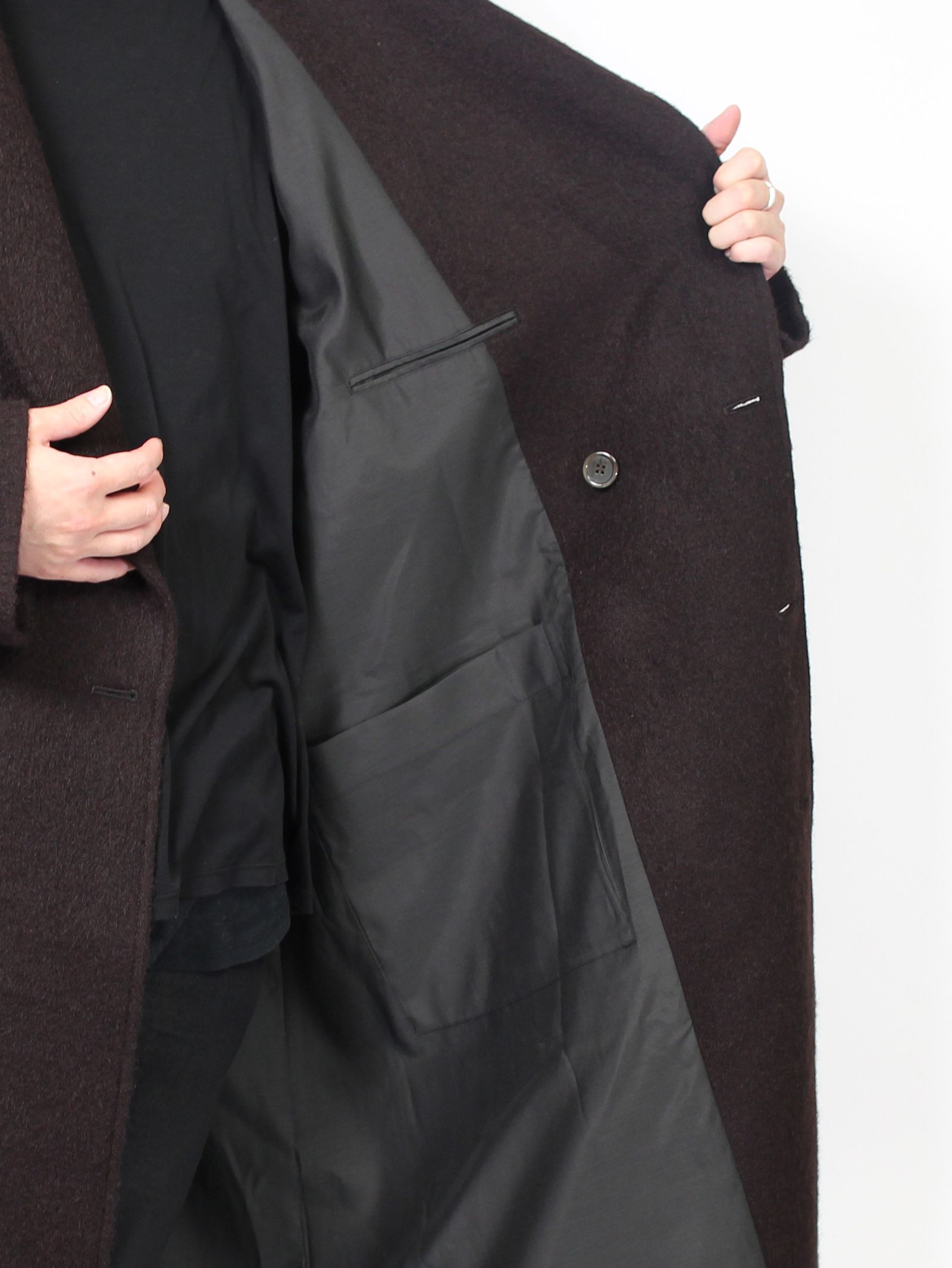 SEVEN BY SEVEN - ダブルチェスターコート - Double Chester coat ...