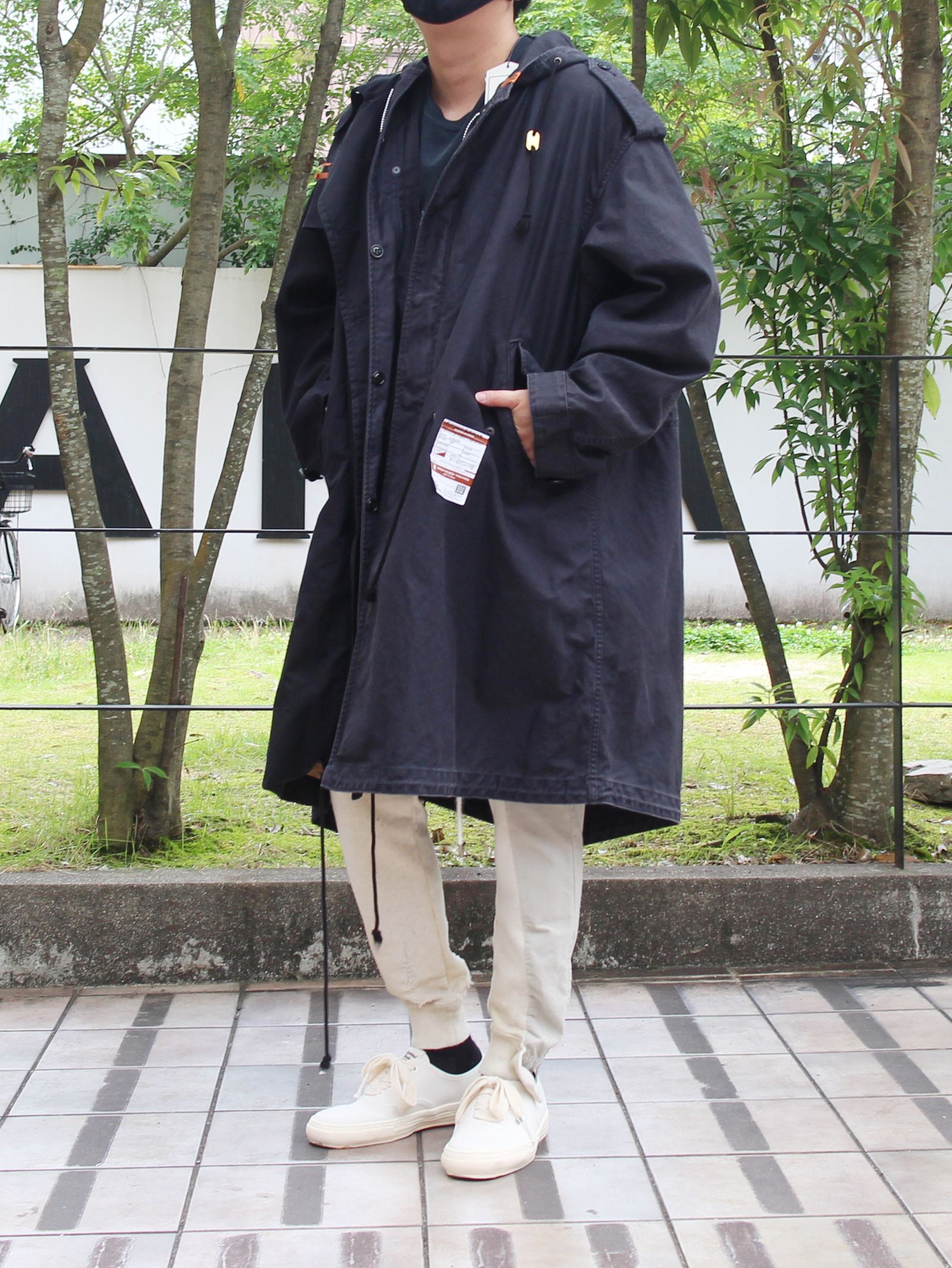 Maison MIHARA YASUHIRO - Single Draped M51Coat - シングルドレープ ...