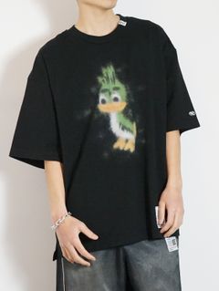 レオンプリントティーシャツ - leon printed Tee - BLACK