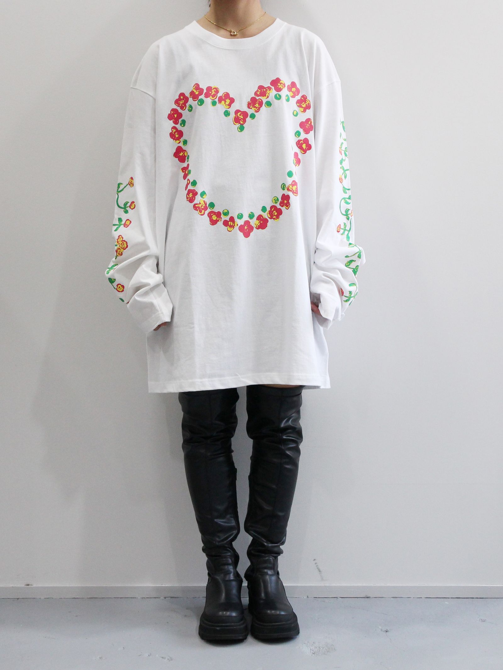 KIDILL - ローズ ロングスリーブ カットソー - ROSE LONG SLEEVE T