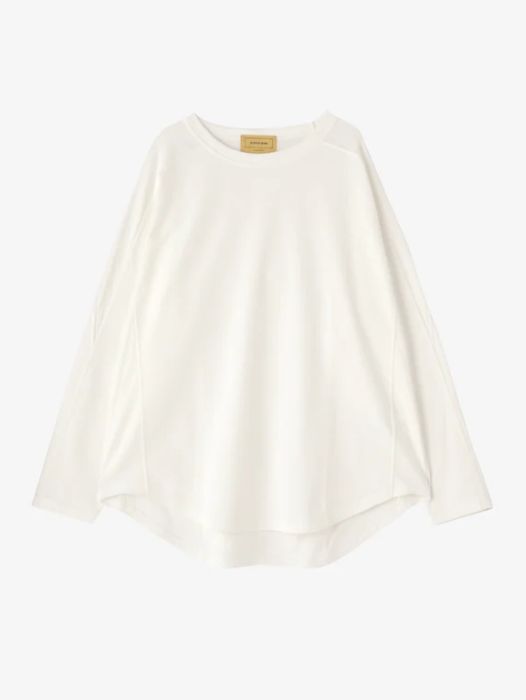 ロングスリーブカットソー - SWITCHING FOOTBALL TEE - WHITE