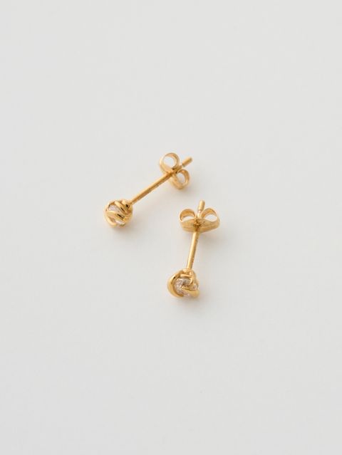【片耳用ピアス】 S PRONG STUD - GOLD