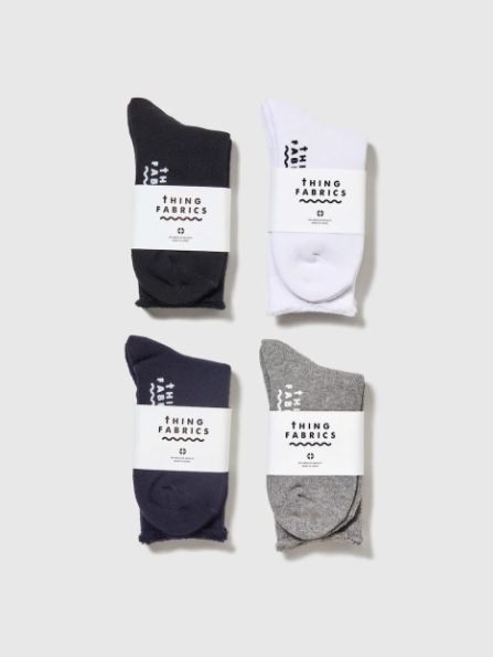 オーガニック パイル ソックス - organic pile socks