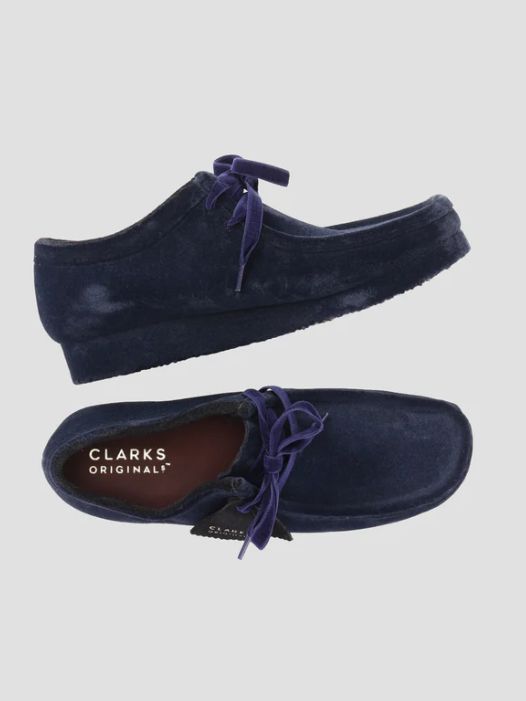 SEVEN BY SEVEN - クラークス ワラビーシューズ - Clarks Originals Shoes NAVY | ADDICT WEB  SHOP