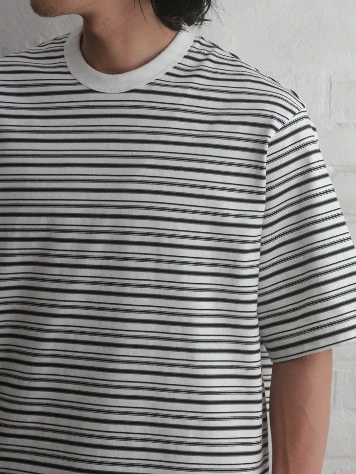 マルチボーダー ショートスリーブ ティーシャツ - MULTI BORDER S/S T-SHIRTS