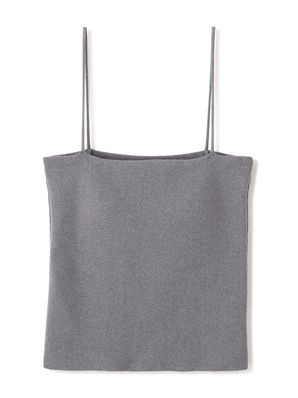 カップインニットキャミソール - GREY