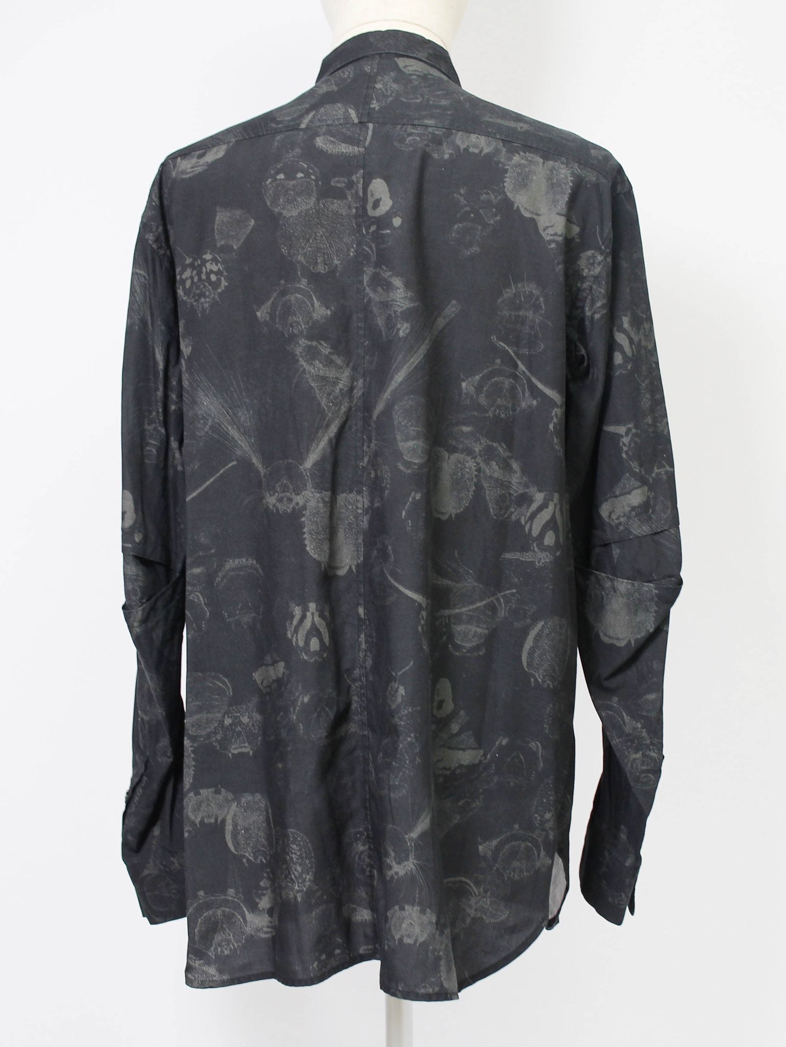 インセクトプリントシャツ - INSECT PRINT SHIRT - BLACK