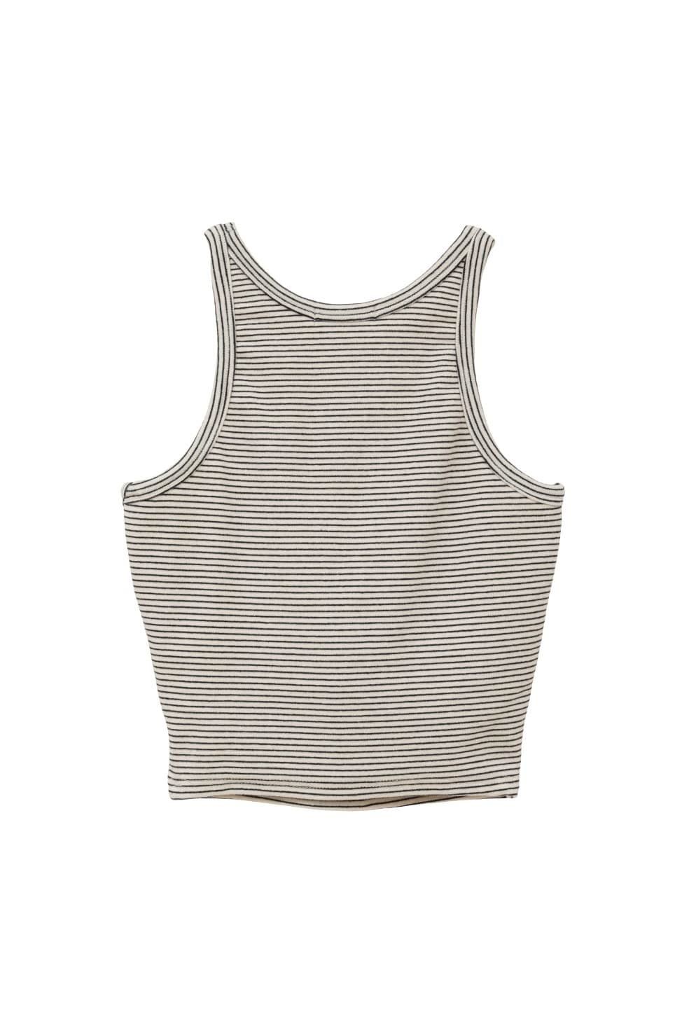 CLANE - 【3色展開】 LOGO SLIM TANK TOPS - ロゴタンクトップ