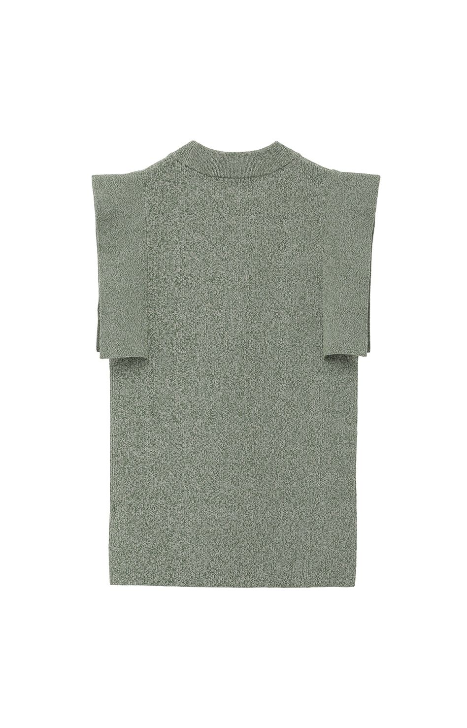 CLANE - スクエアスリーブニットトップス - SQUARE SLEEVE KNIT TOPS