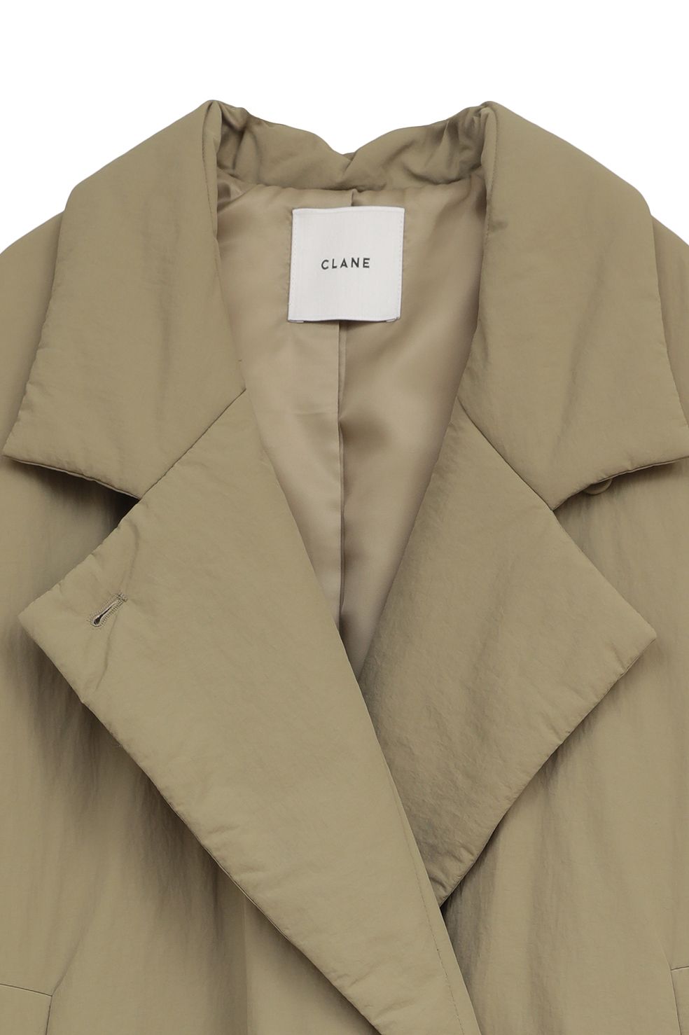 カラーダウン チェスターコート カーキ - COLOR DOWN CHESTER COAT
