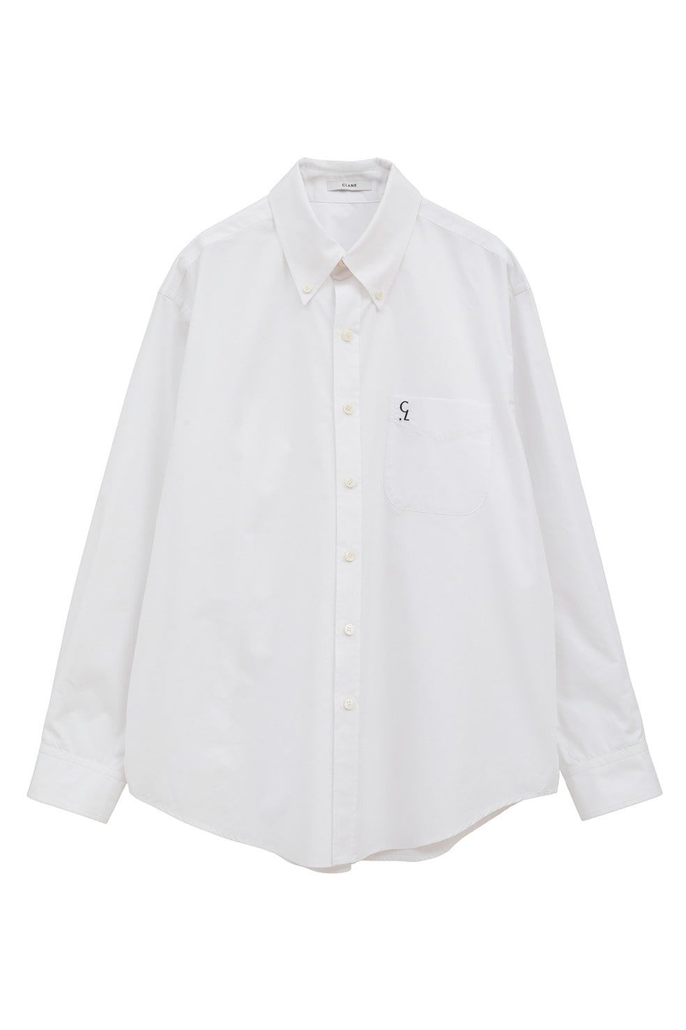 【26AW】 ロゴボタンダウンベーシックシャツ -   LOGO BUTTON-DOWN BASIC SHIRTS （WHITE）