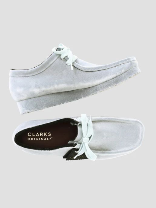 クラークス ワラビーシューズ - Clarks Originals Shoes BLUE