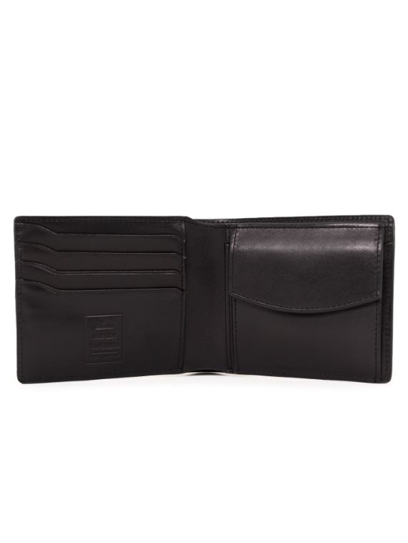 炙り出し二つ折り 財布 - インビジブルウオレット - BLACK