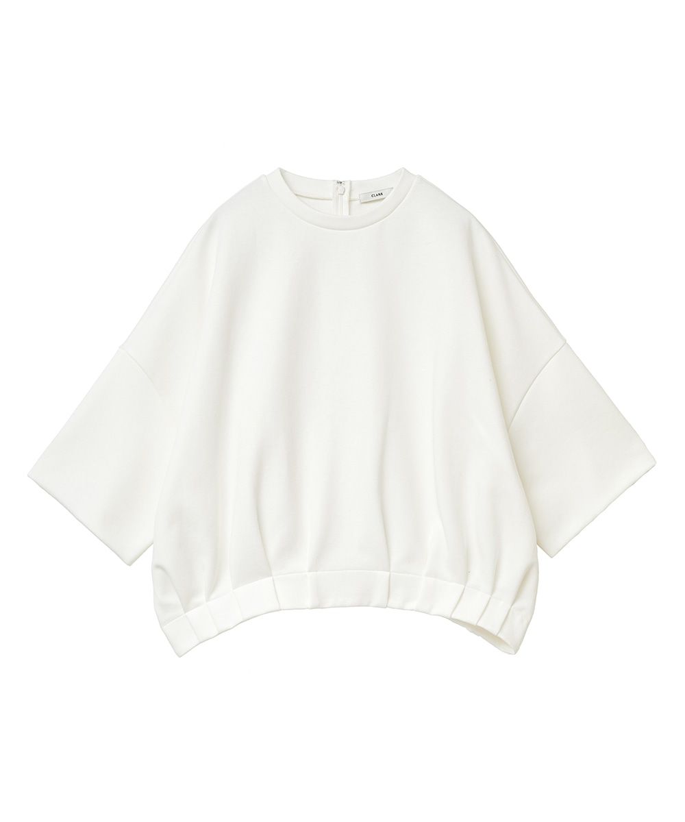【CLANE クラネ】タックヘム コンパクト トップス CLANE - タックヘム コンパクト トップス - TUCK HEM COMPACT