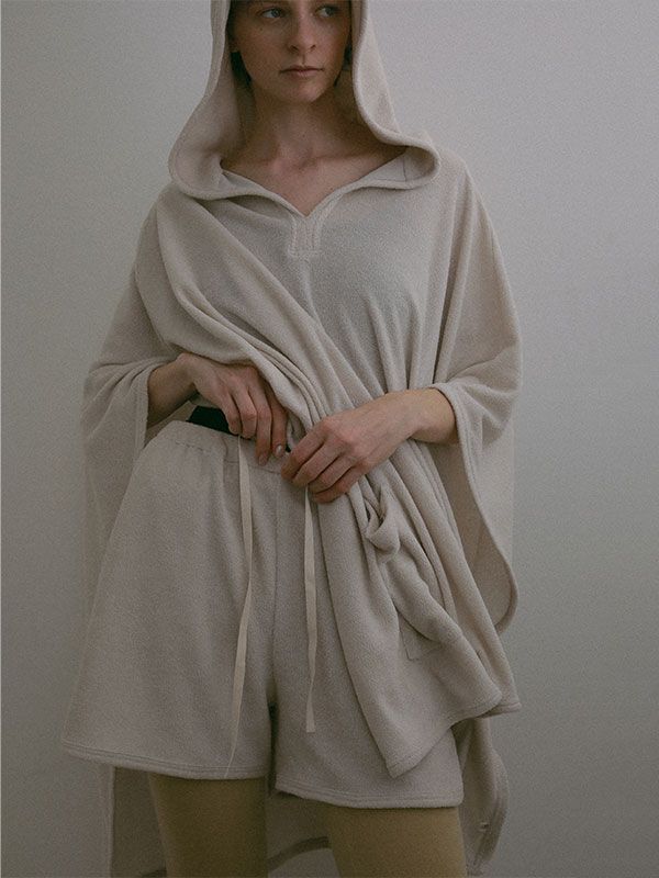 フェードパイルショートパンツ (GREIGE)