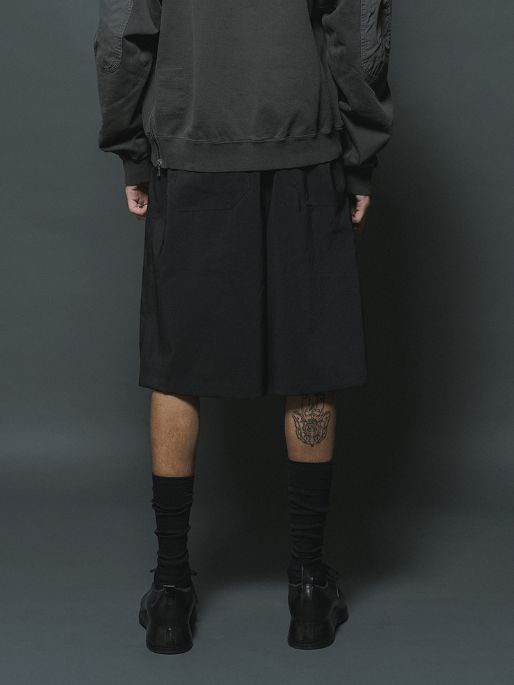 撥水ワイドショーツ (A-BLACK)