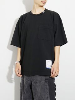 ヘビーウェイトジャージー ハーフスリーブTシャツ | Heavy Weight Jersey Half-sleeve T-shirt BLACK