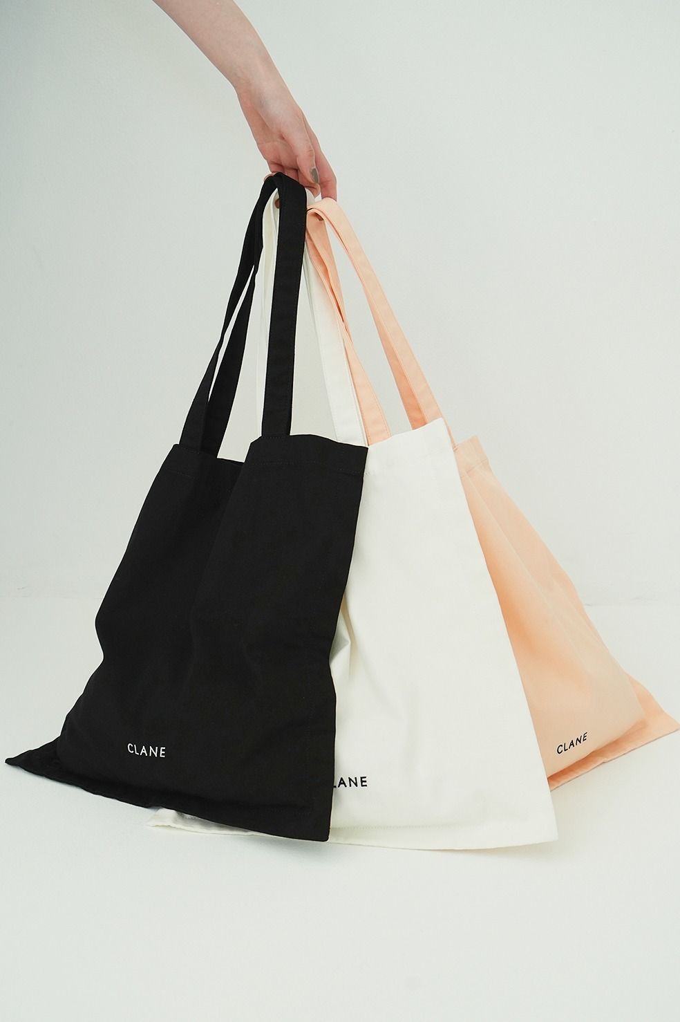 ロゴトートバッグ - FABRIC TOTE BAG  【3色展開】