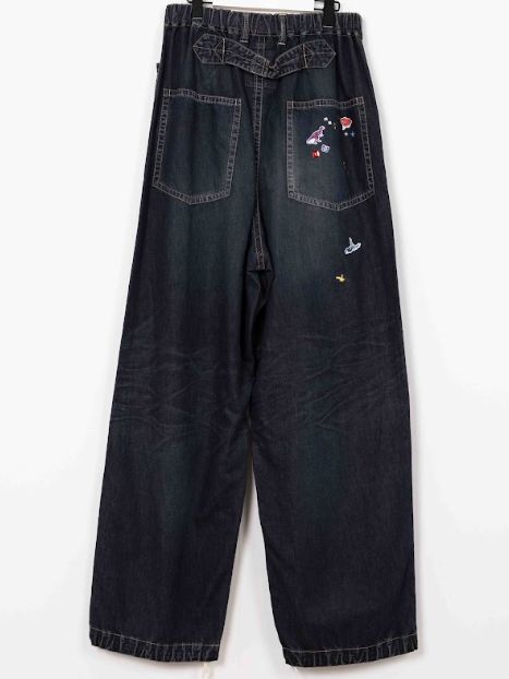 ステッカーデニム - BAKER JEANS w ST (INDIGO)