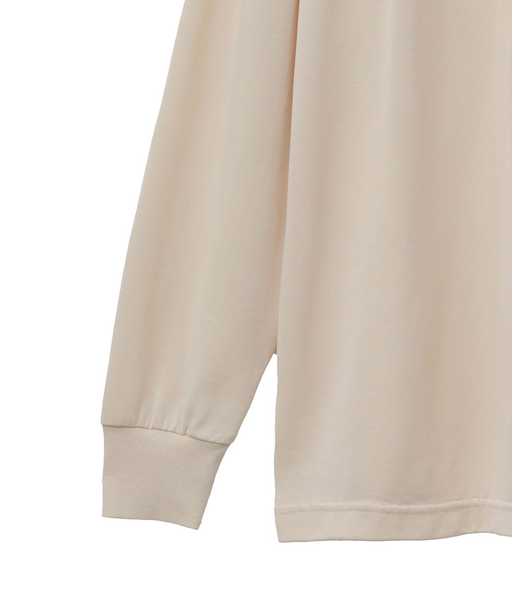 H/N SOFT CUT TOPS - IVORY