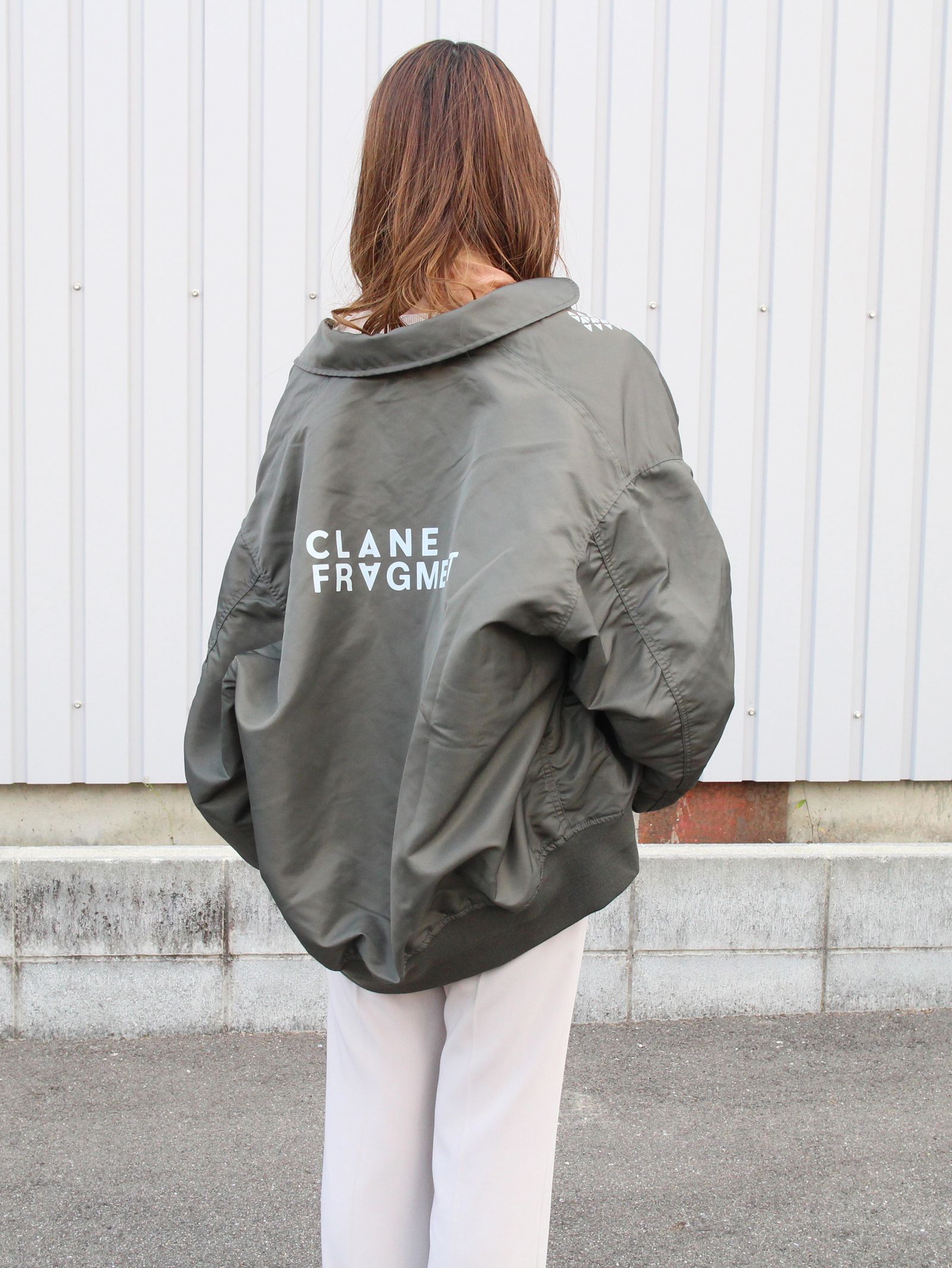 FRAGMENT × CLANE MA-1】 サイズ感のご紹介‼ | 1077 | ADDICT WEB SHOP