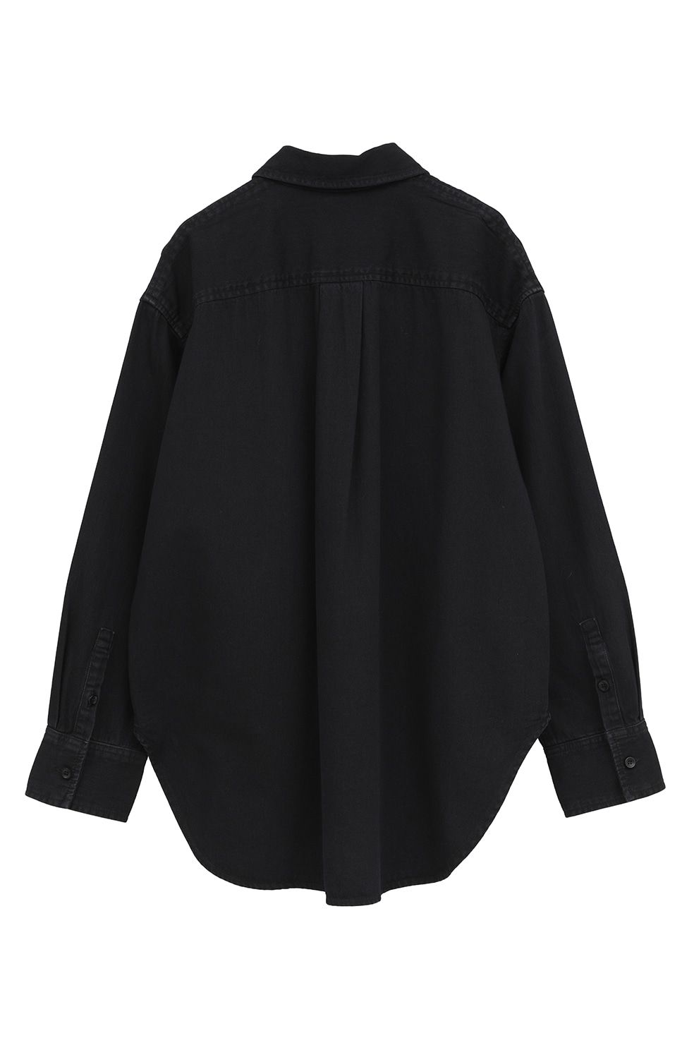 コンパクトデニムシャツ | COMPACT DENIM SHIRTS (BLACK)