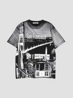 プリント ティーシャツ - PRINTED SOUVENIR TEE - San Francisco Collage -