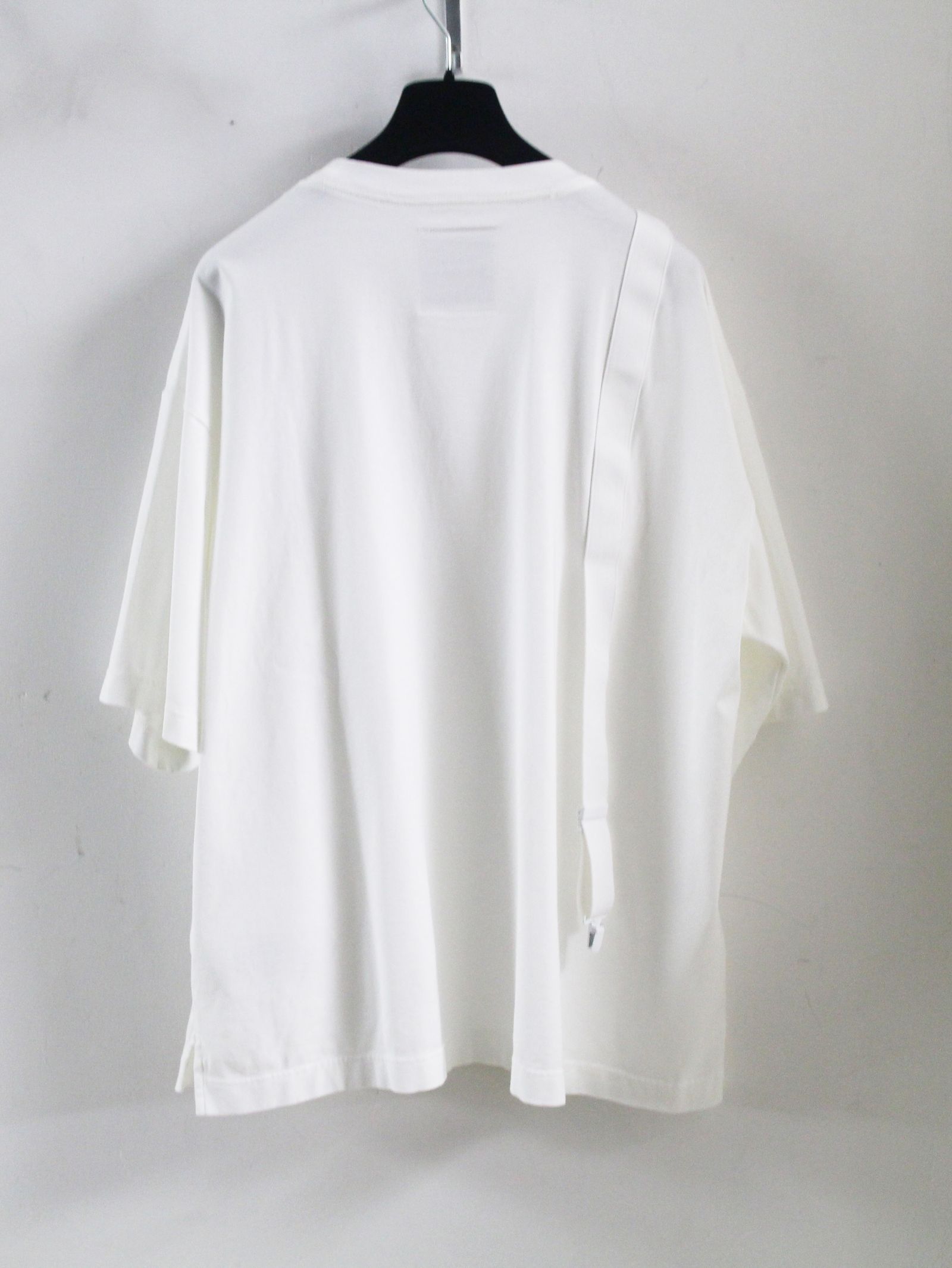 サスペンダーティーシャツ - suspendar T-shirt WHITE