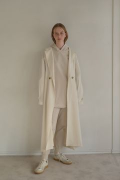 OVER LONG COAT IVORY － オーバーロングコート