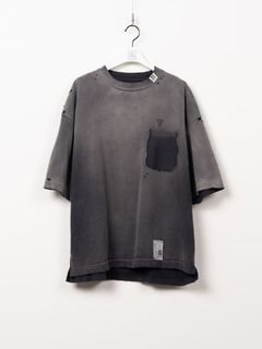 サンフェードティーシャツ - sun faded Tee - BLACK