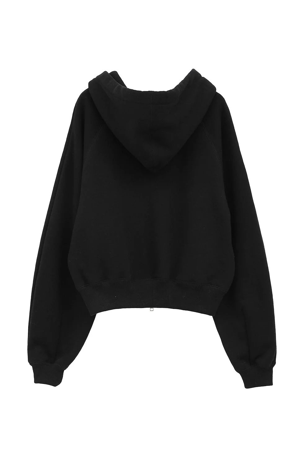 【3色展開】 フルジップフーディー - LOGO COMPACT ZIP UP HOODIE
