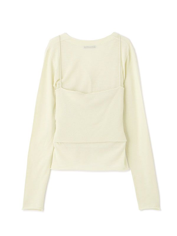 ハイゲージツインニット (YELLOW