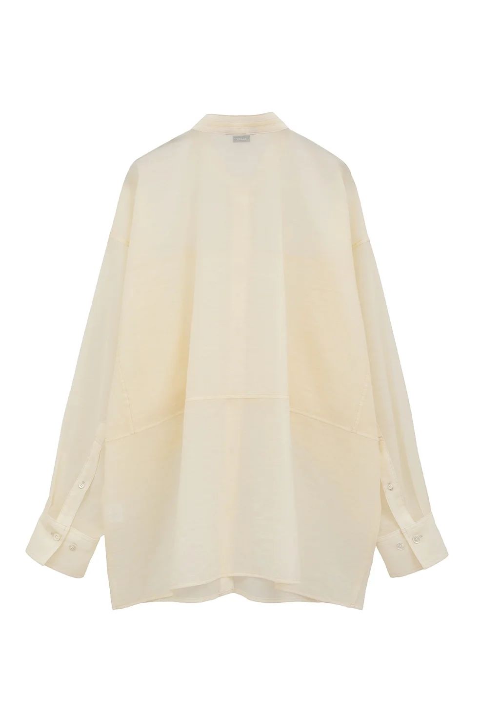 シアードルマンシャツ -  SHEER DOLMAN SHIRTS (IVORY)