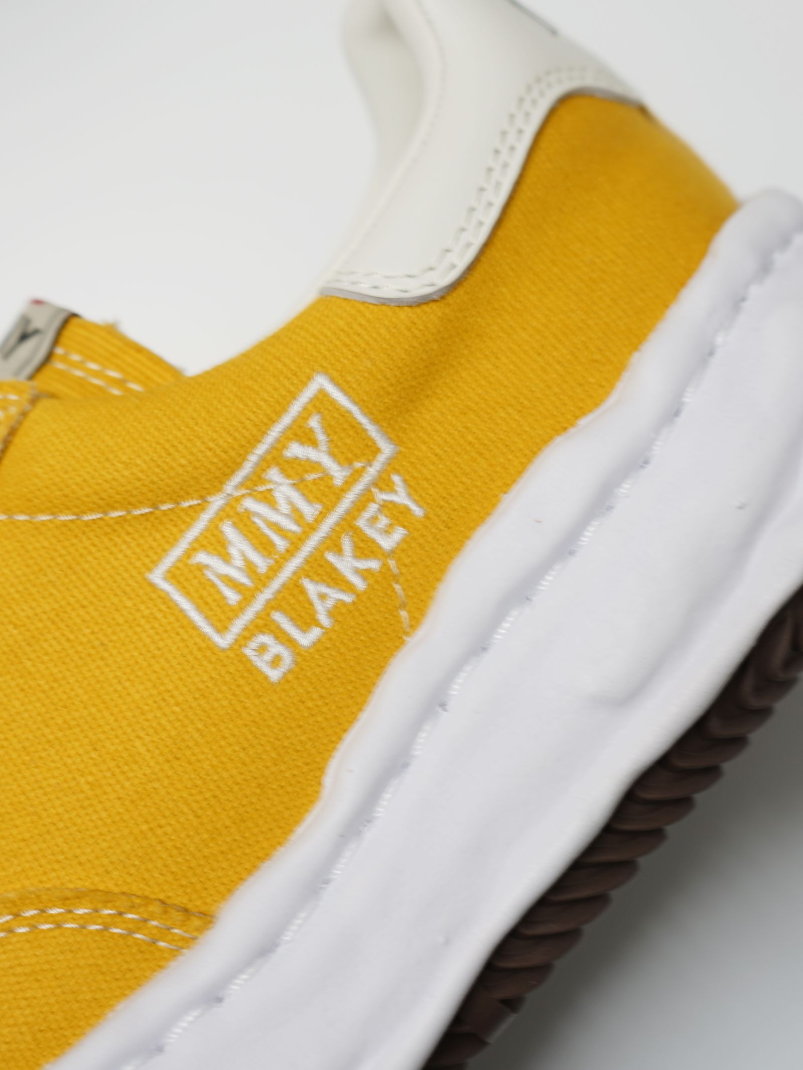 オリジナルソールスニーカー "BLAKEY / ブレイキー" YELLOW -  OG Sole Canvas Low-top Sneaker -  A08FW735