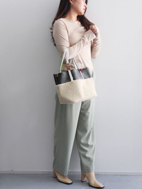 ロングシーズン使える HeRIN.CYE 新作カットソーコーデ