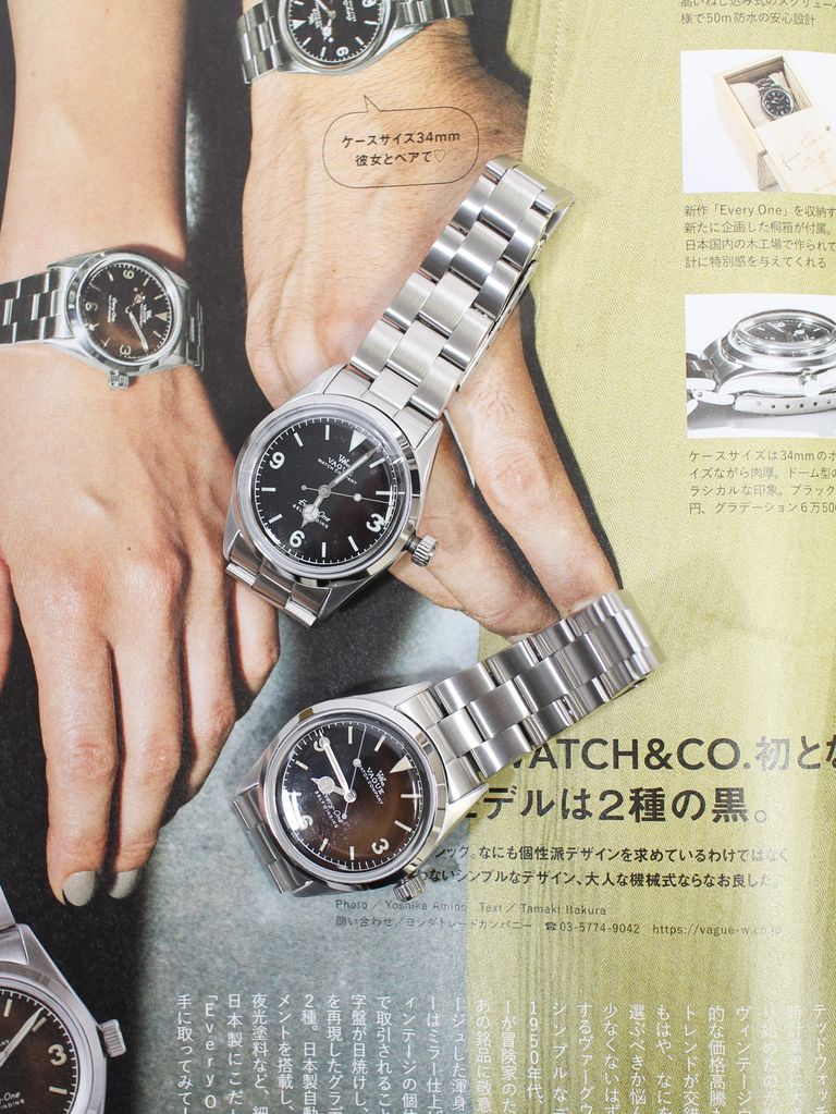 【雑誌2nd掲載】 VAGUE WATCH CO. Every-One